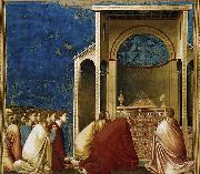 GIOTTO di Bondone The Suitors Praying painting